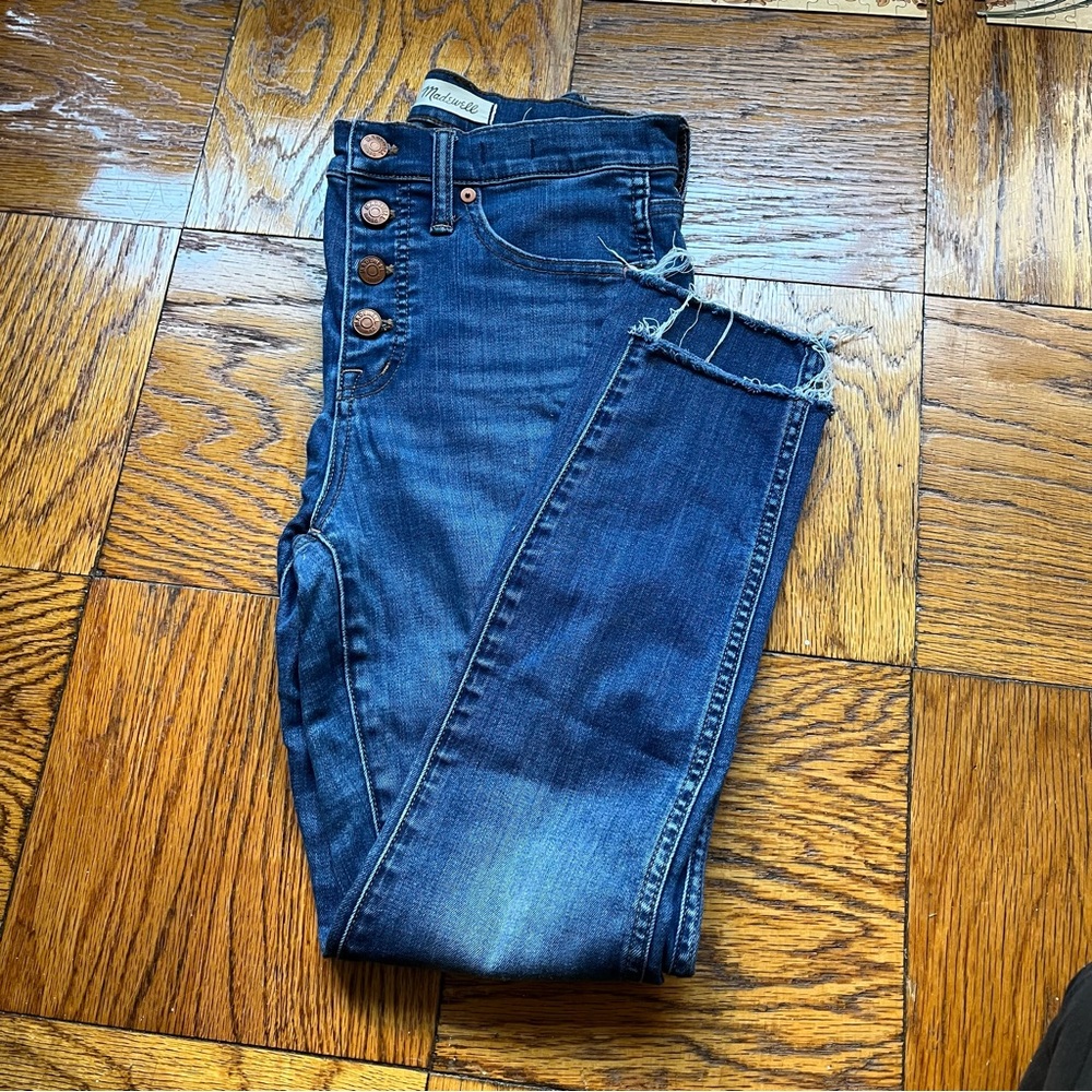 {Madewell} 🔷 high crop skinny